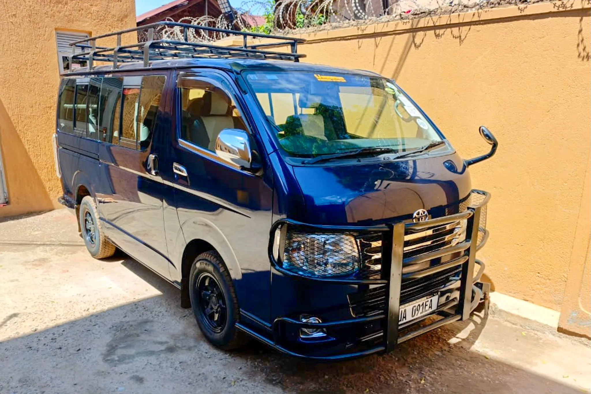 Toyota Hiace rental car in Uganda