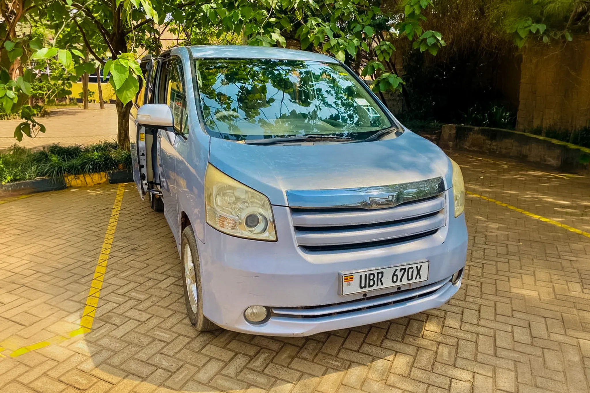 Toyota Noah rental car in Uganda